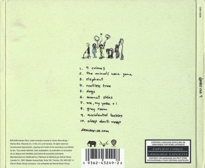 Damien Rice : 9 (CD, Album, Gat)