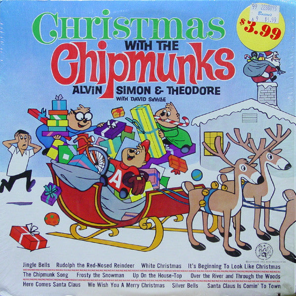 The Chipmunks : Christmas With The Chipmunks (LP, Album, RM)