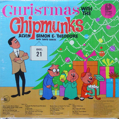 The Chipmunks : Christmas With The Chipmunks (LP, Album, RM)