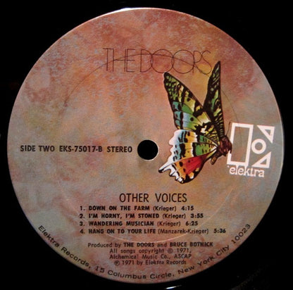 The Doors : Other Voices (LP, Album, Ter)