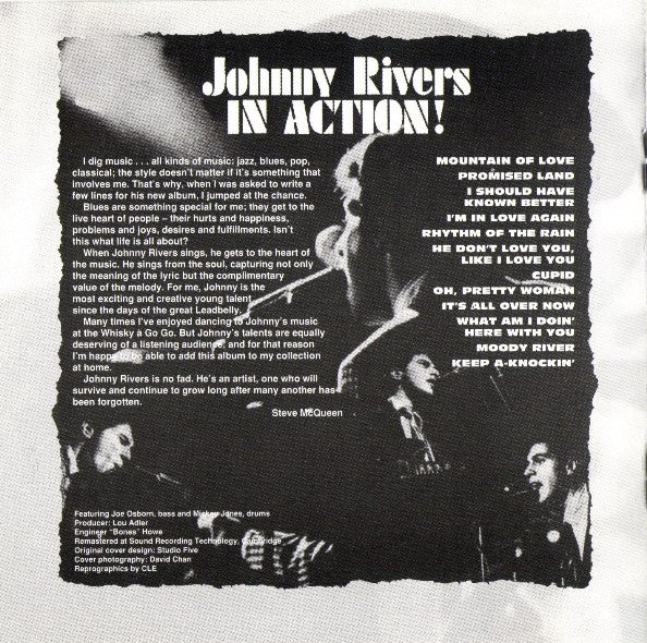 Johnny Rivers : In Action! / Changes (CD, Album, Comp)