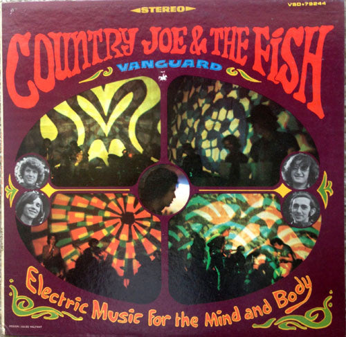 Country Joe And The Fish : Electric Music For The Mind And Body (LP, Album, Pit)