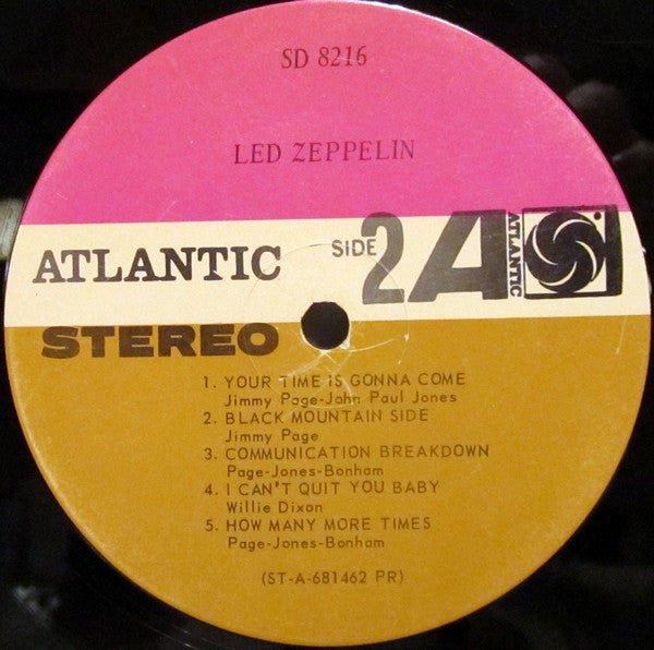 Led Zeppelin : Led Zeppelin (LP, Album, Pur)