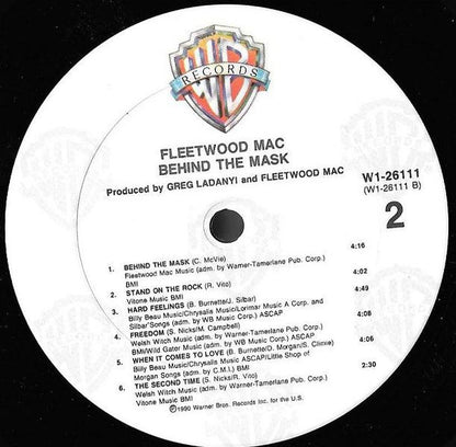 Fleetwood Mac : Behind The Mask (LP, Album, Club, Col)