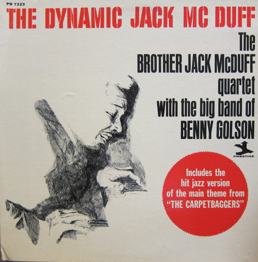 The Brother Jack McDuff Quartet With The Big Band Of Benny Golson : The Dynamic Jack Mc Duff (LP, Album, Mono, Gat)