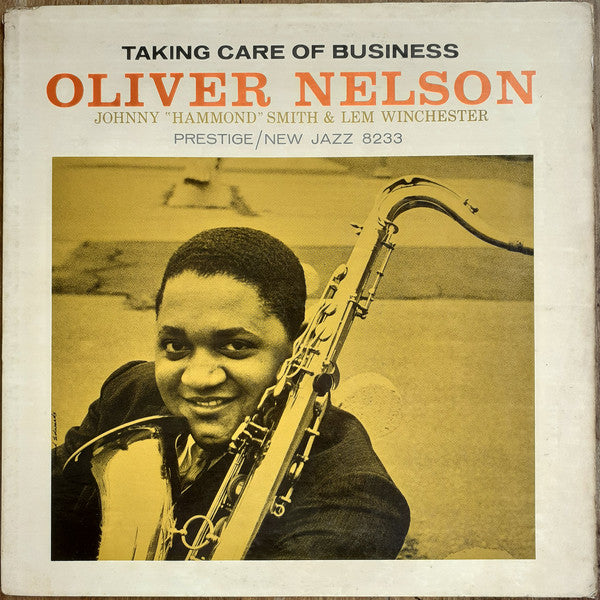 Oliver Nelson : Taking Care Of Business (LP, Album, Mono)