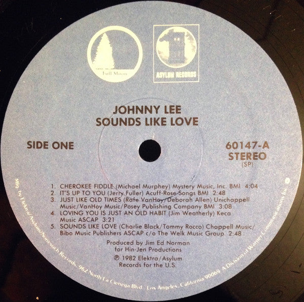 Johnny Lee (3) : Sounds Like Love (LP, SP)