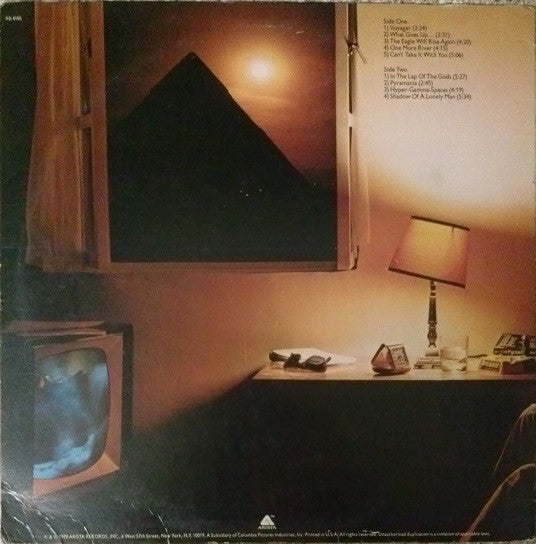 The Alan Parsons Project : Pyramid (LP, Album, Ter)