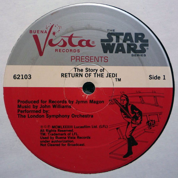 London Symphony Orchestra : The Story Of Star Wars - Return Of The Jedi (LP, Ele)