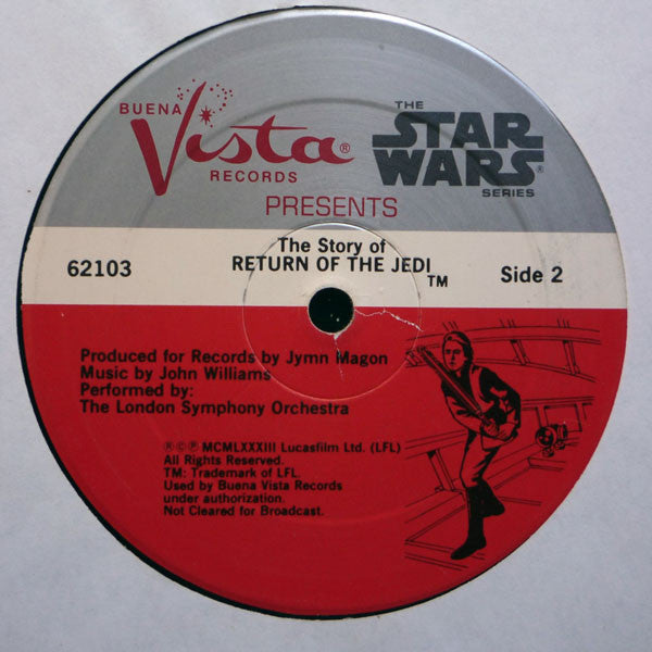 London Symphony Orchestra : The Story Of Star Wars - Return Of The Jedi (LP, Ele)