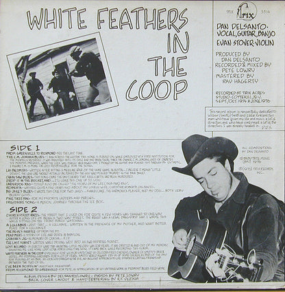 Dan Del Santo : White Feathers In The Coop (LP, Album)