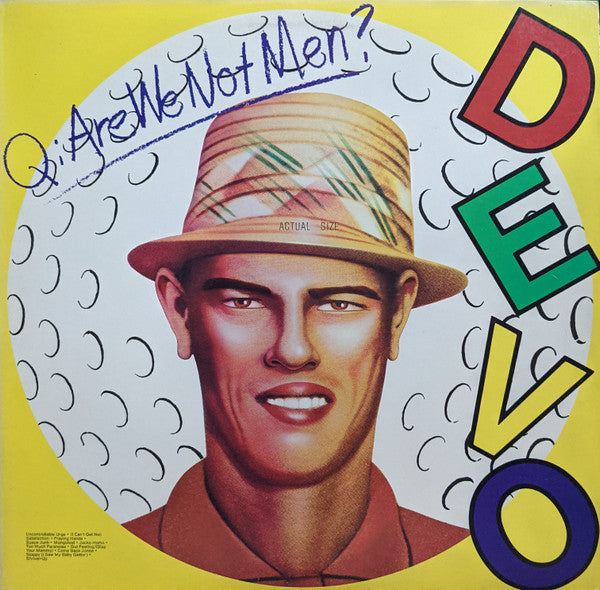 Devo : Q: Are We Not Men? A: We Are Devo! (LP, Album, Jac)