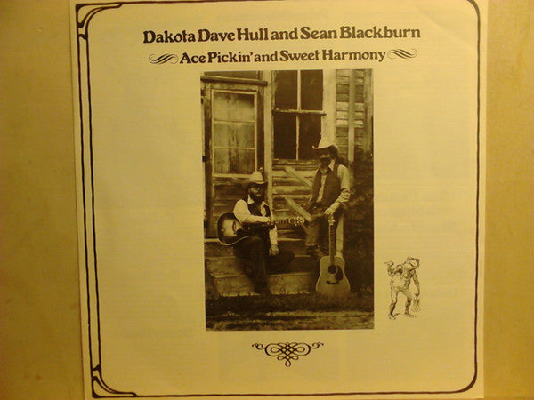 Dakota Dave Hull and Sean Blackburn : Ace Pickin' And Sweet Harmony (LP, Album)