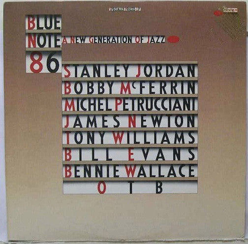 Various : Blue Note 86, A New Generation Of Jazz (LP, Comp, RE)