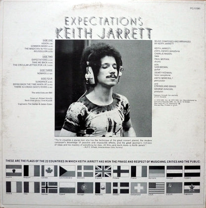 Keith Jarrett : Expectations (2xLP, Album, Pit)