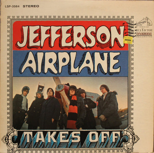 Jefferson Airplane : Jefferson Airplane Takes Off (LP, Album, RE)