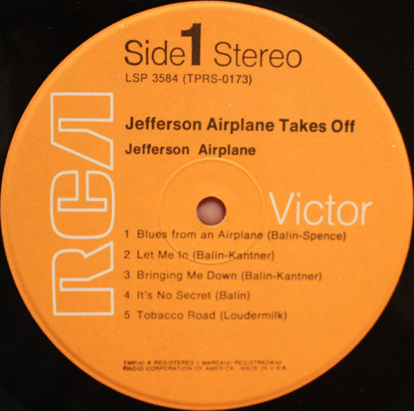 Jefferson Airplane : Jefferson Airplane Takes Off (LP, Album, RE)