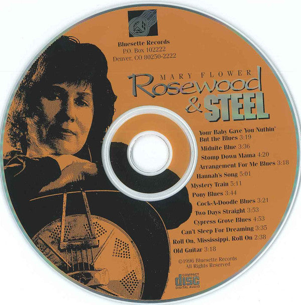 Mary Flower : Rosewood & Steel (CD, Album)