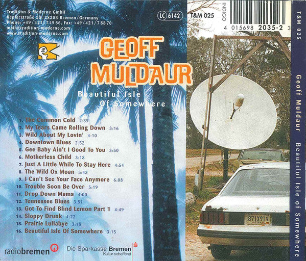 Geoff Muldaur : Beautiful Isle Of Somewhere (CD, Album)