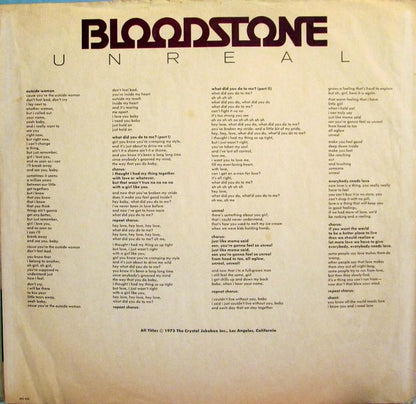 Bloodstone : Unreal (LP, Album, Club)