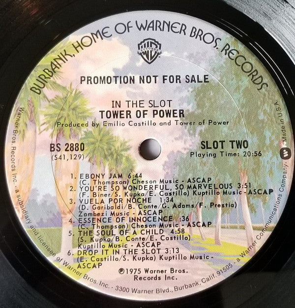 Tower Of Power : In The Slot (LP, Album, Promo, San)