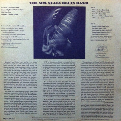 The Son Seals Blues Band : The Son Seals Blues Band (LP, Album)