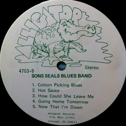 The Son Seals Blues Band : The Son Seals Blues Band (LP, Album)