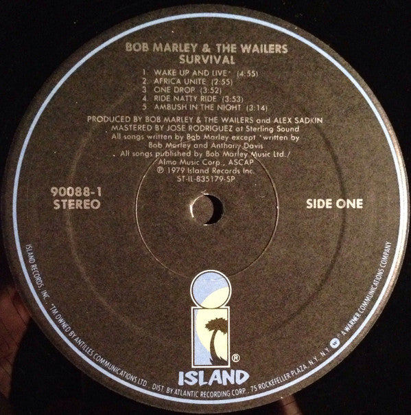 Bob Marley & The Wailers : Survival (LP, Album, RP)