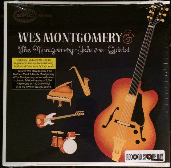 Wes Montgomery & The Montgomery-Johnson Quintet : Wes Montgomery & The Montgomery-Johnson Quintet (10", Ltd, Num)