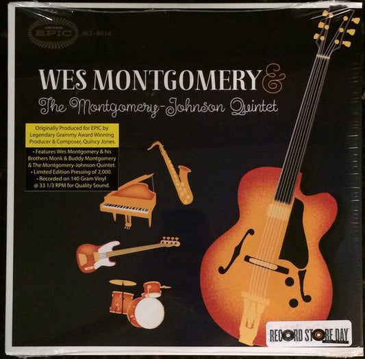 Wes Montgomery & The Montgomery-Johnson Quintet : Wes Montgomery & The Montgomery-Johnson Quintet (10", Ltd, Num)