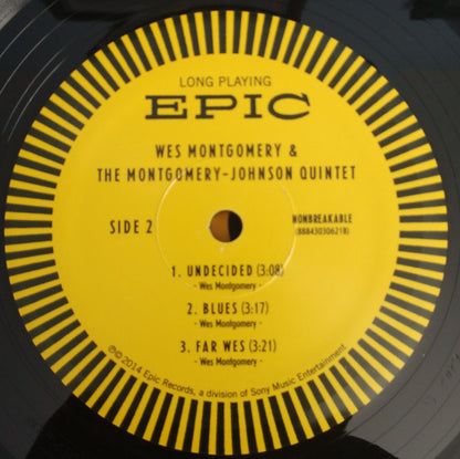 Wes Montgomery & The Montgomery-Johnson Quintet : Wes Montgomery & The Montgomery-Johnson Quintet (10", Ltd, Num)