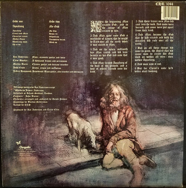 Jethro Tull : Aqualung (LP, Album, RP)