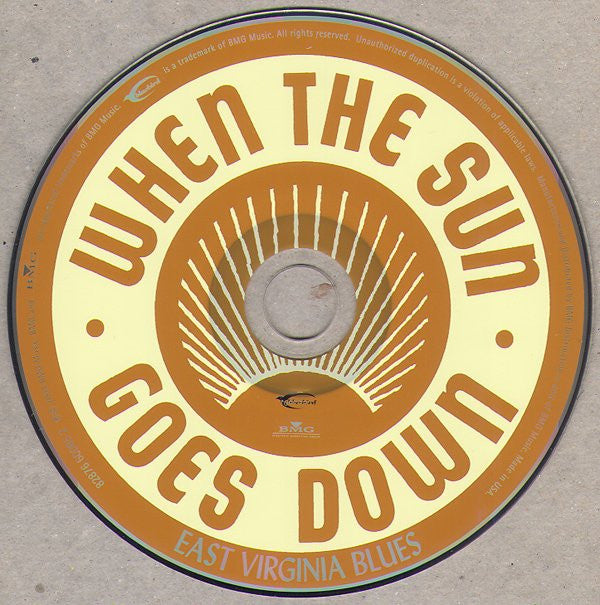 Various : When The Sun Goes Down: The Secret History Of Rock & Roll (Vol. 10 East Virginia Blues) (CD, Comp)