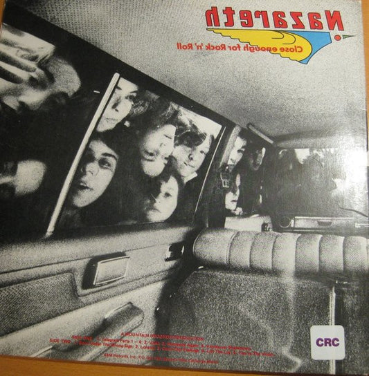 Nazareth (2) : Close Enough For Rock 'N' Roll (LP, Album, Club)