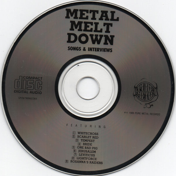 Various : Metal Melt Down (CD, Comp)