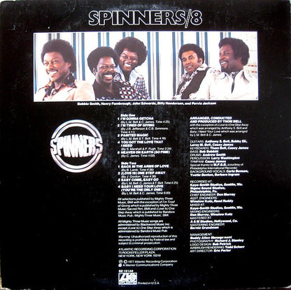 Spinners : Spinners/8 (LP, Album)