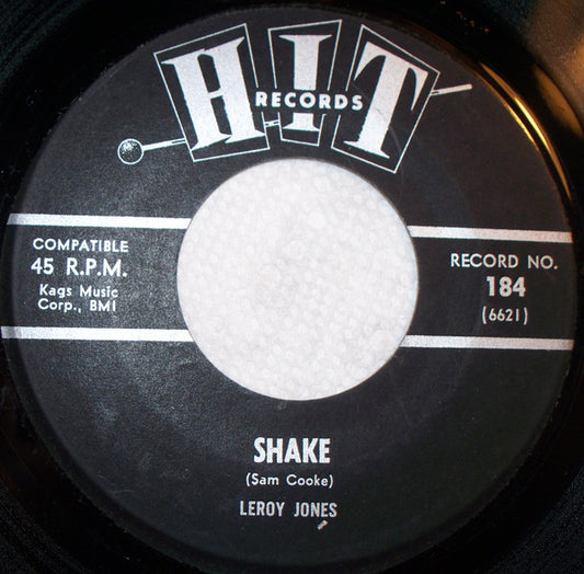 Leroy Jones (6) : Shake / Some Day (7")