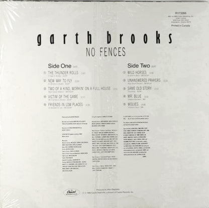 Garth Brooks : No Fences (LP, Album, Club)