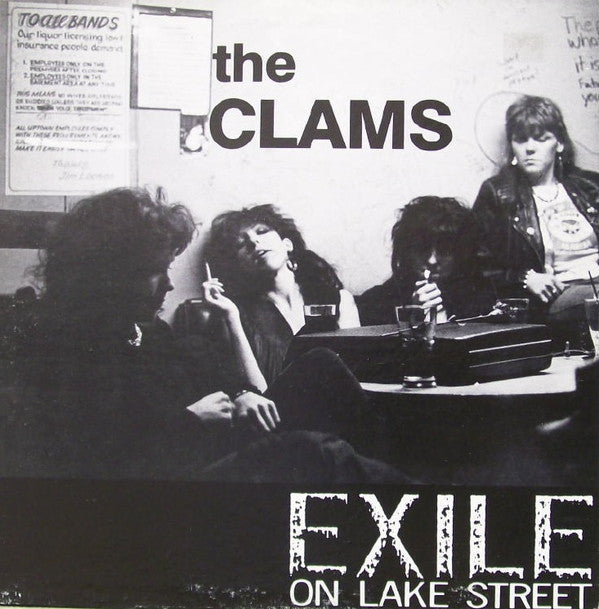 The Clams (4) : Exile On Lake Street (12", EP)