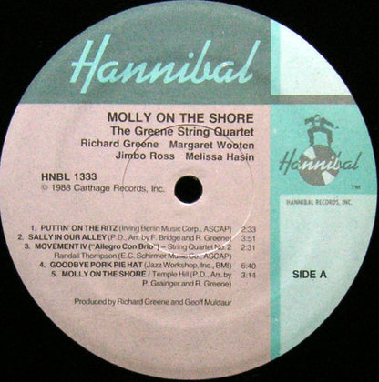 The Greene String Quartet : Molly On The Shore (LP, Album)