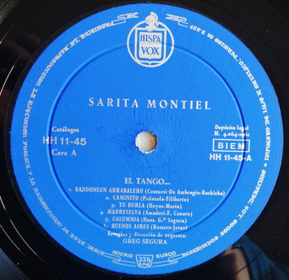 Sara Montiel : El Tango... (LP)