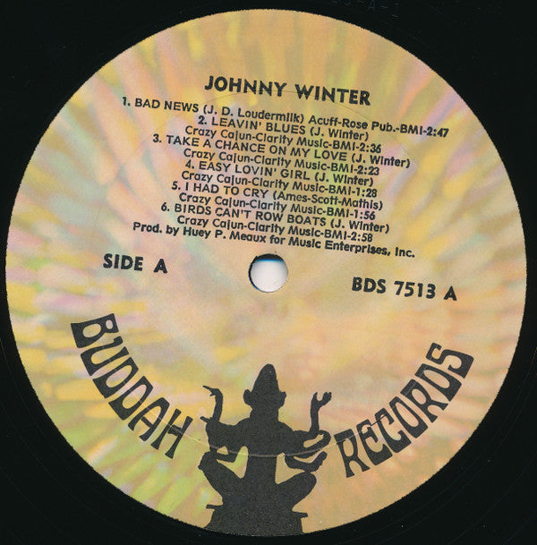 Johnny Winter : First Winter (LP, Album, RP, All)