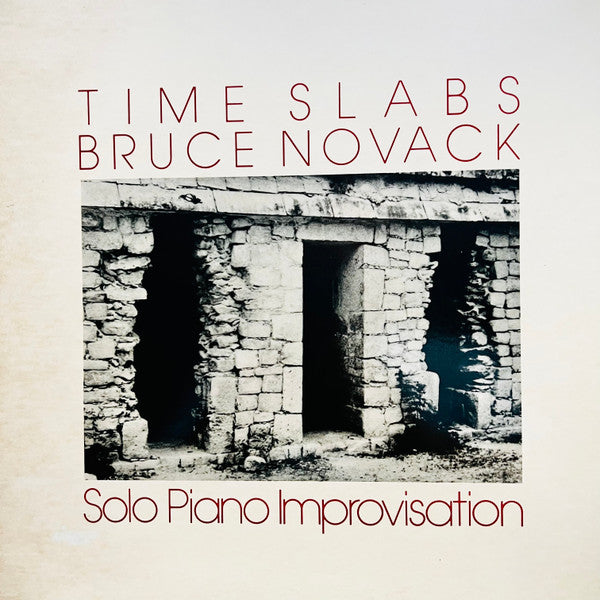 Bruce Novack : Time Slabs (LP, Album)