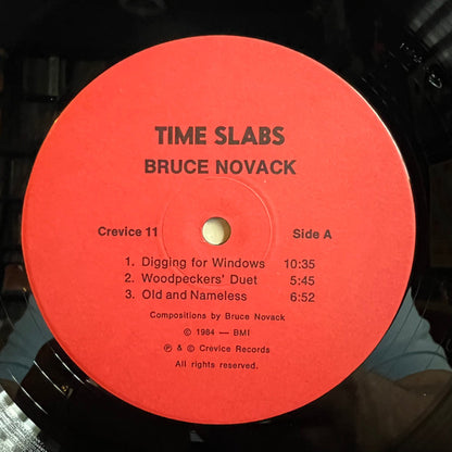 Bruce Novack : Time Slabs (LP, Album)