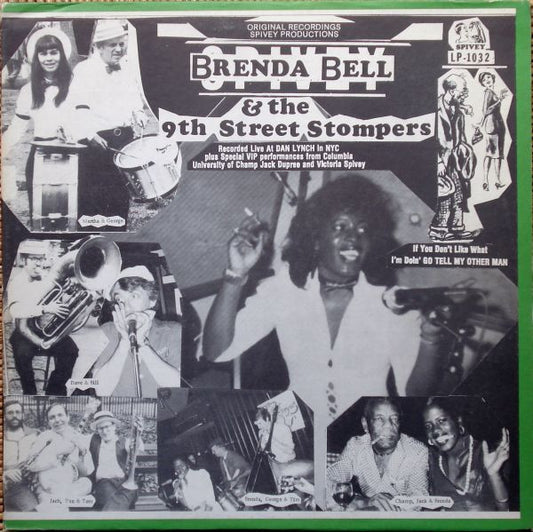 Brenda Bell & The 9th Street Stompers : Live At Dan Lynch In NYC (LP, Album)