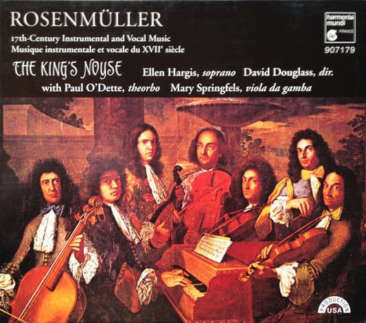 The King's Noyse : Rosenmüller: 17th-Century Instrumental And Vocal Music (CD, Album)