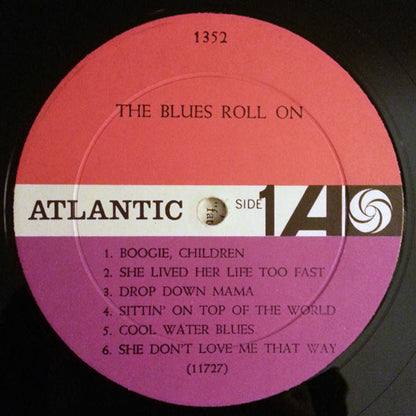 Various : The Blues Roll On (LP, Comp, Mono)