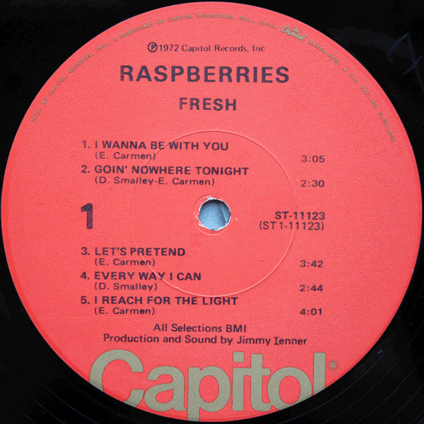 Raspberries : Fresh (LP, Album, Los)