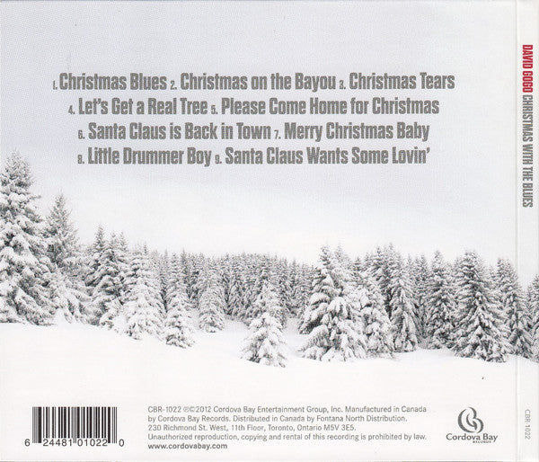 David Gogo : Christmas With The Blues (CD, Album)