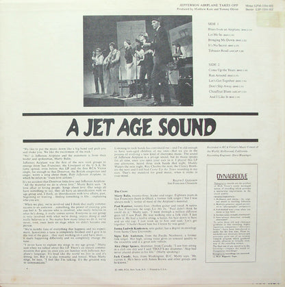 Jefferson Airplane : Jefferson Airplane Takes Off (LP, Album, 3rd)